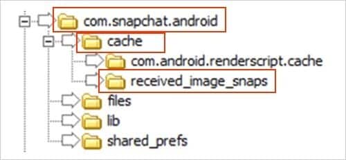 access snapchat cache
