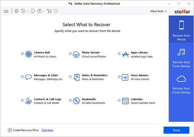 stellar free video recovery software for android