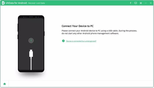 Tenorshare ultdata for Android programa de recuperación de video