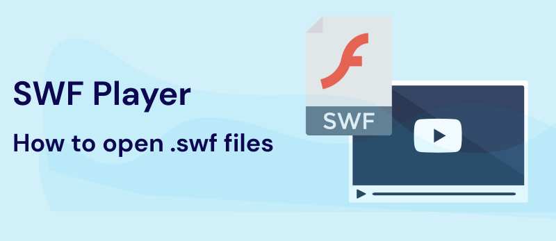how to open .swf file extension