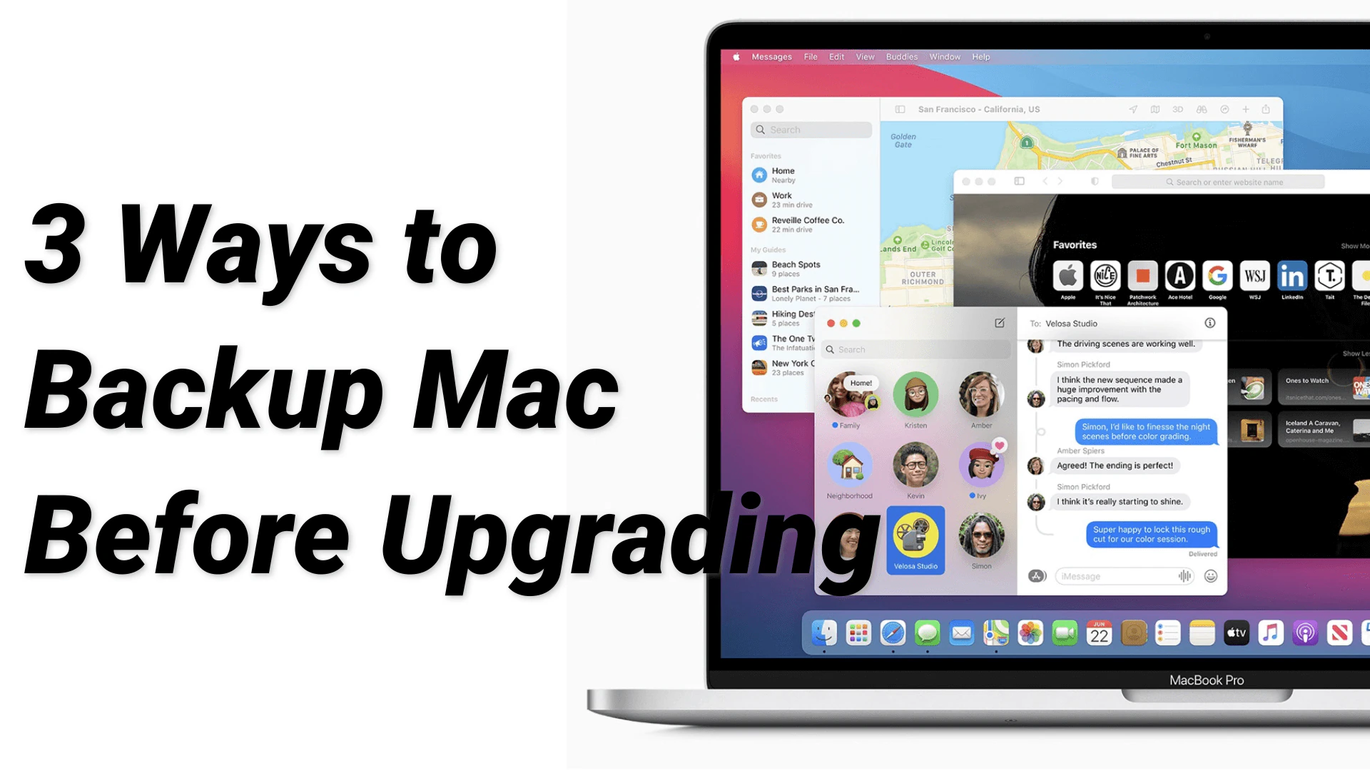 como fazer backup no mac