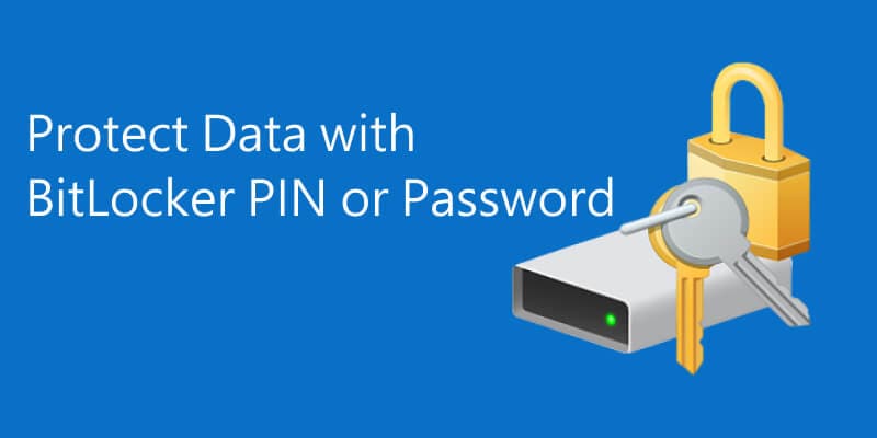 bitlocker pin and password