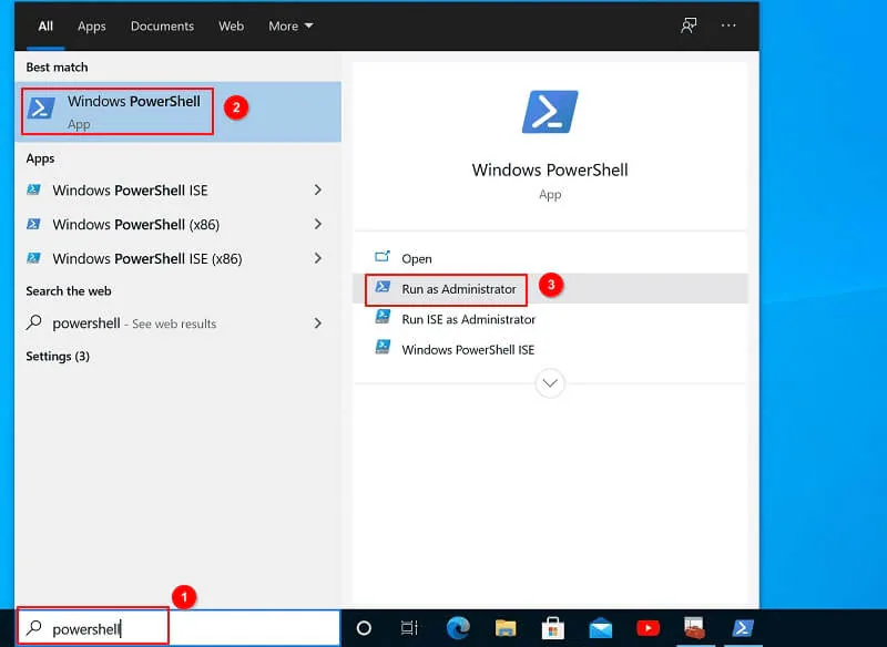 ปิดการใช้งาน bitlocker บน windows 10 ผ่าน powershell 1