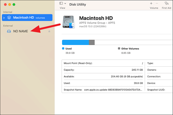 instal Mac dengan drive yang bisa di boot 1