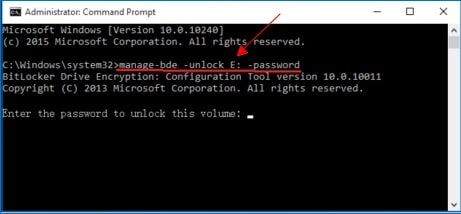 command prompt untuk membuka kunci bitlocker 