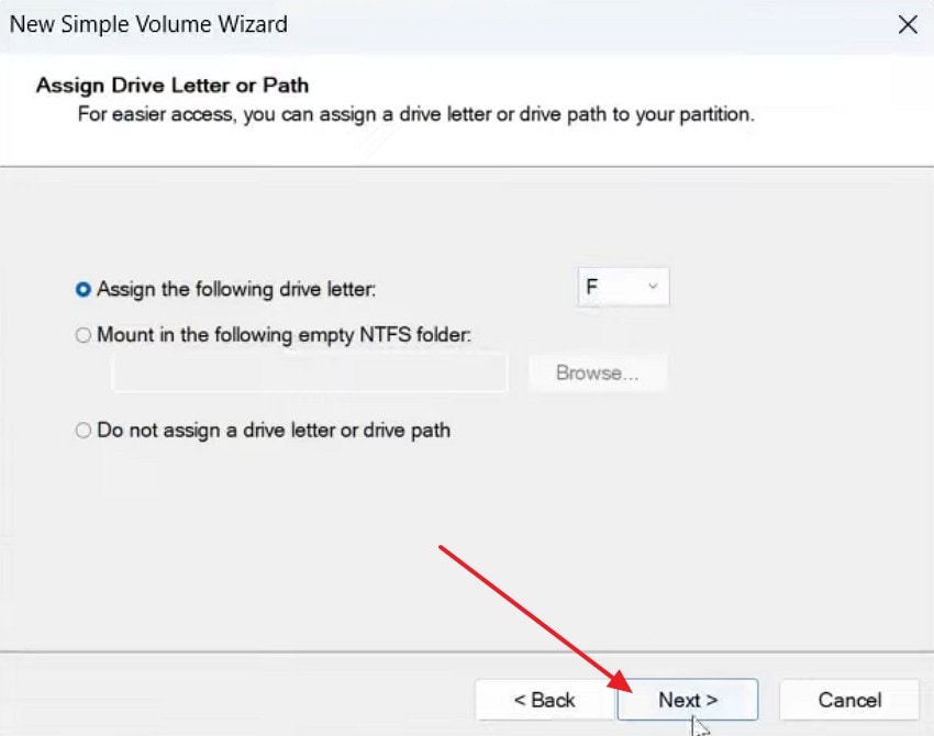 hit the next button to proceed