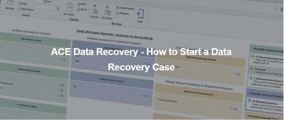 guía de cómo utilizar ACE Data Recovery