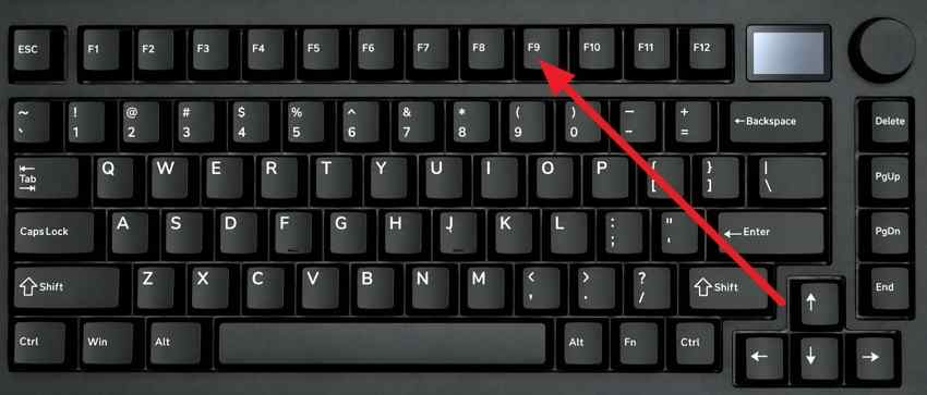 press f9 to restore acer bios defaults