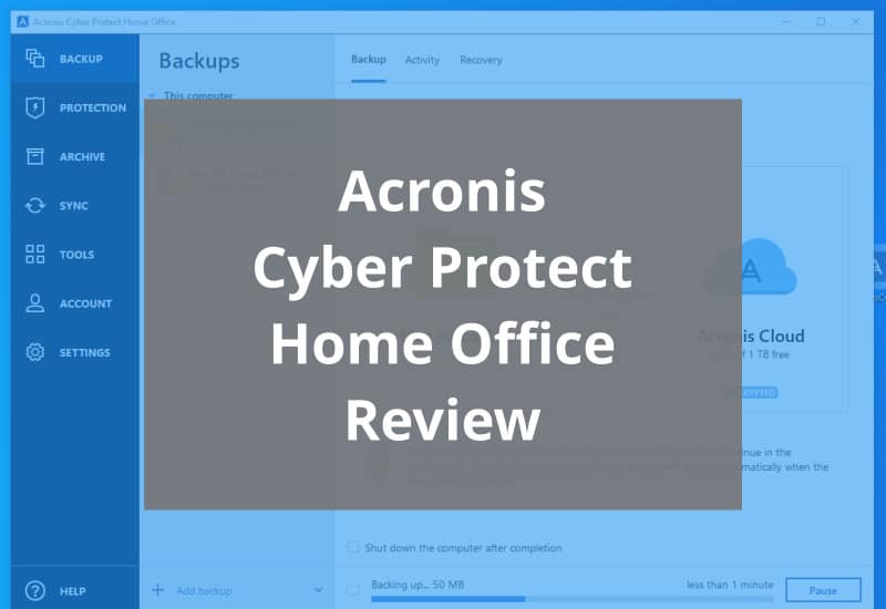 a review on acronis cyber protect