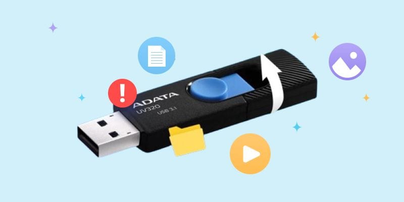 Anleitung: ADATA USB Flash Drive Wiederherstellung und Reparatur [2024]