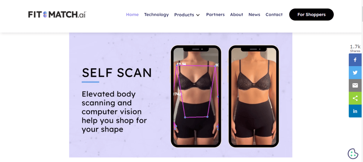 Official website of FitMatch.