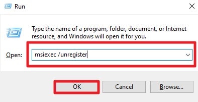 input unregister command