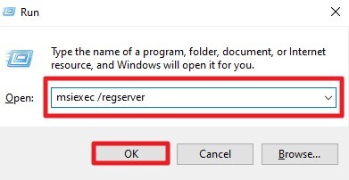 enter reregiter command