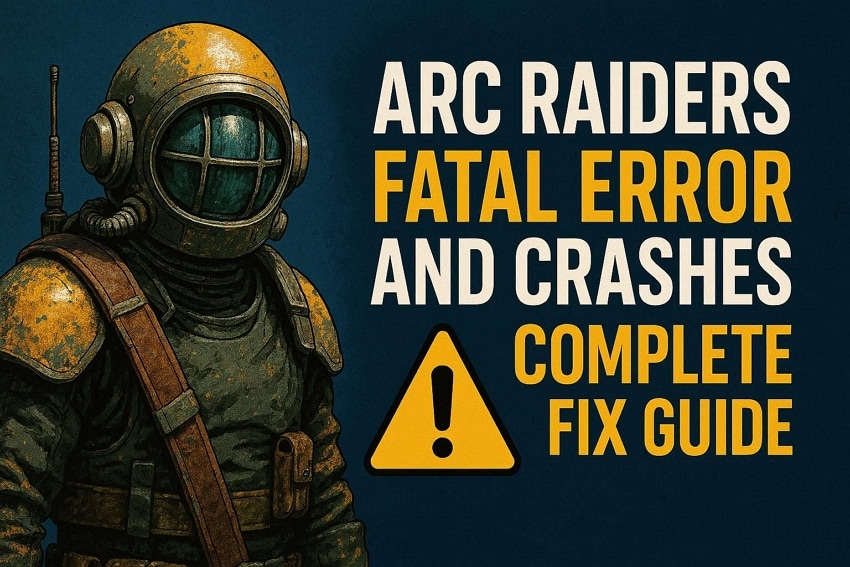 guide to fix arc raiders errors