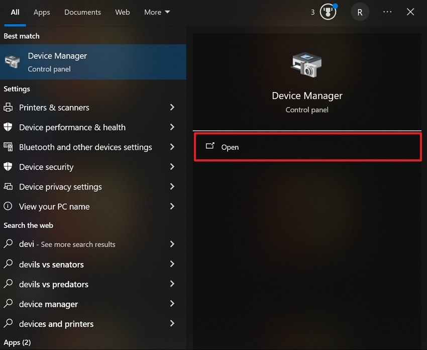 access device manager