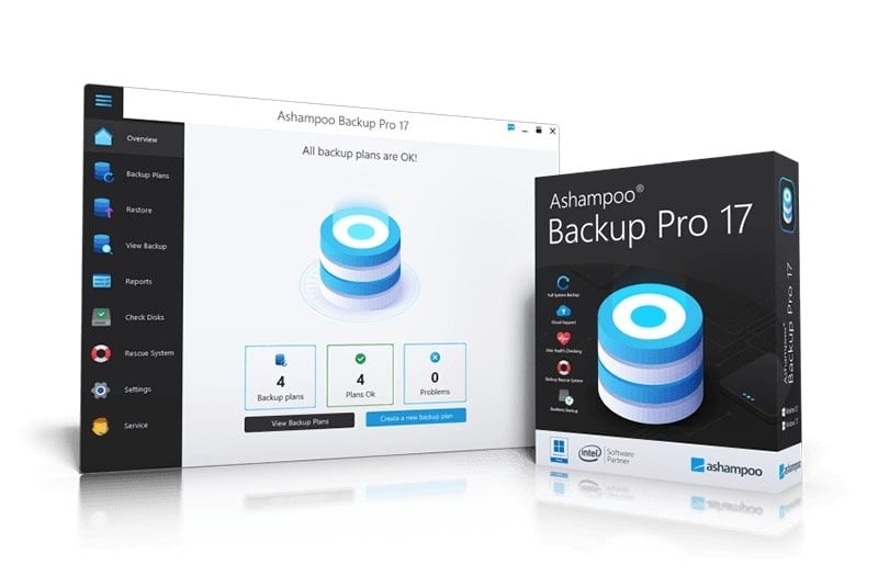 Ashampoo Backup Pro Herramienta de copia de seguridad de Synology