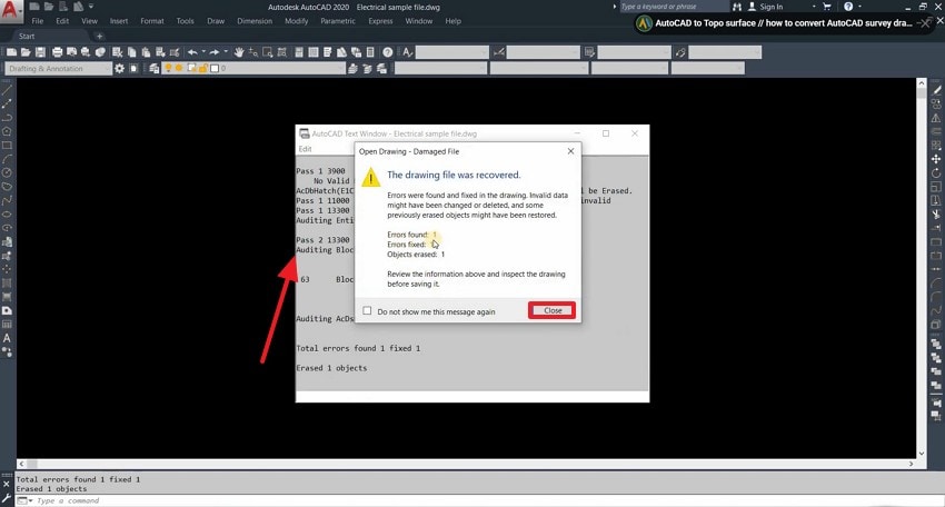 close window to regenerate model