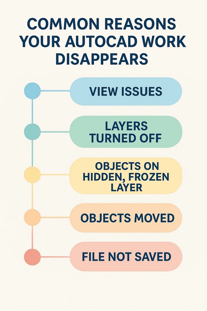 missing autocad file reasons