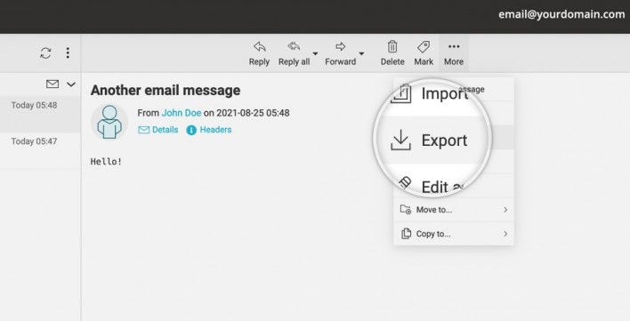 I 6 metodi migliori per eseguire il backup delle e mail dalla webmail