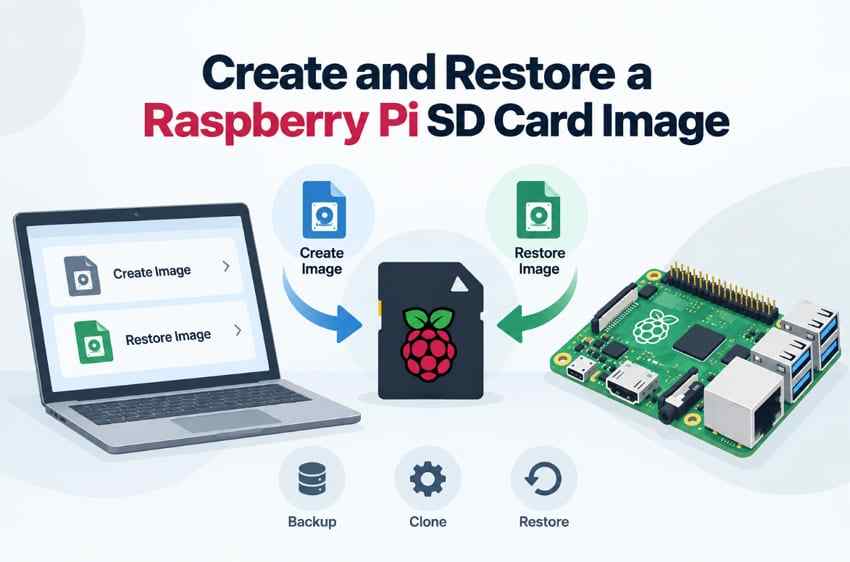 How to Create and Restore a Raspberry Pi SD Card Image