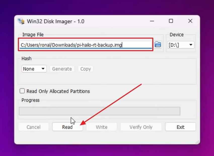 make raspberry pi image file