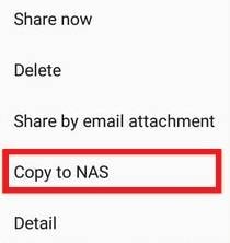 upload iphone files to qnap nas