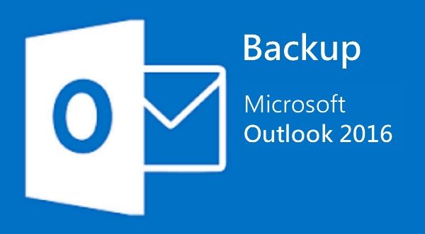 backup outlook 2016 pst files