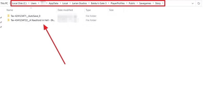 access game file windows directly