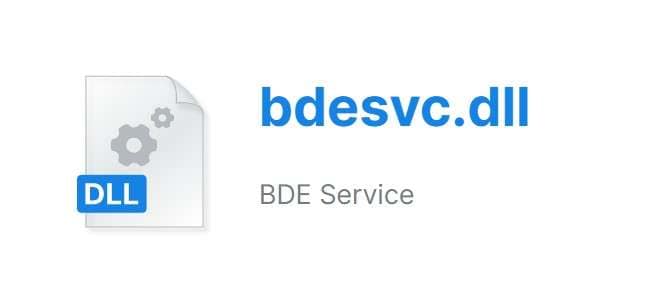 Bdesvc.dll Missing Errors: Types, Causes, and Fixes