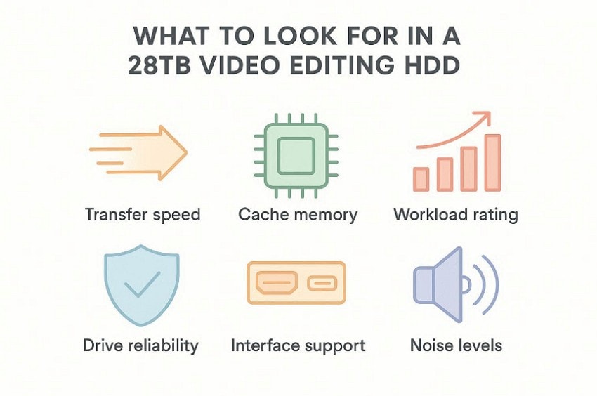 features to look 28tb hdd