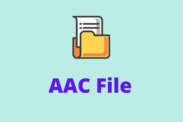 Um arquivo AAC 