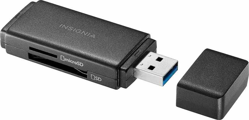 insignia usb a sd and microsd reader