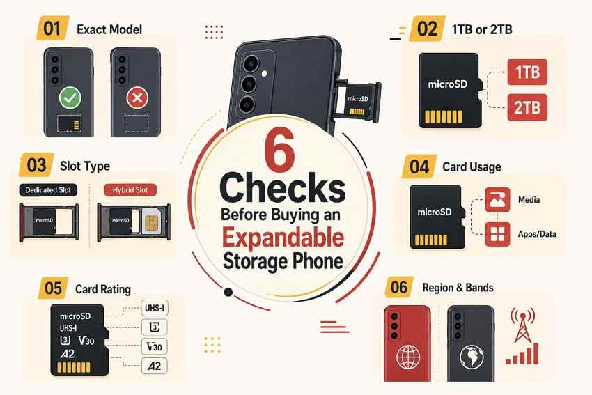 checking microsd card before buying