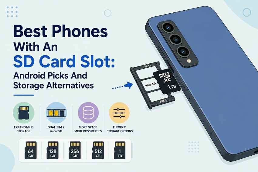 Best Phones With an SD Card Slot: Android Picks and Storage Alternatives