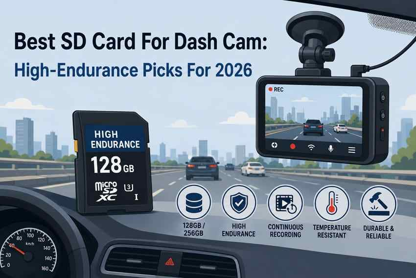 Best SD Card for Dash Cam: High-Endurance Picks for 2026