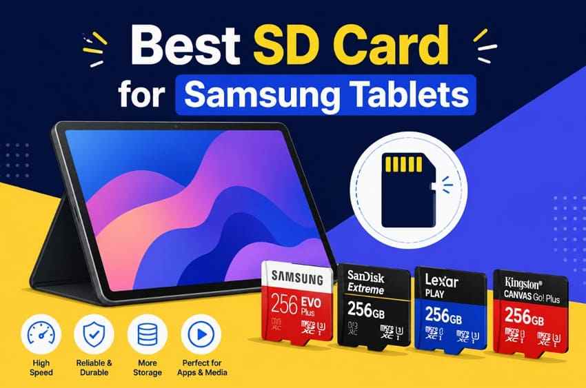 Best SD Cards for Samsung Tablets: Choose by Model, Capacity, and Use Case