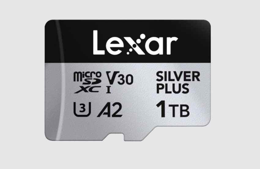 lexar professional silver plus microsd card