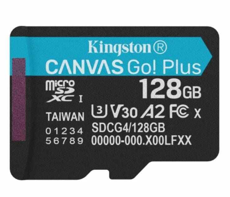 kingston canvas go plus microsd card