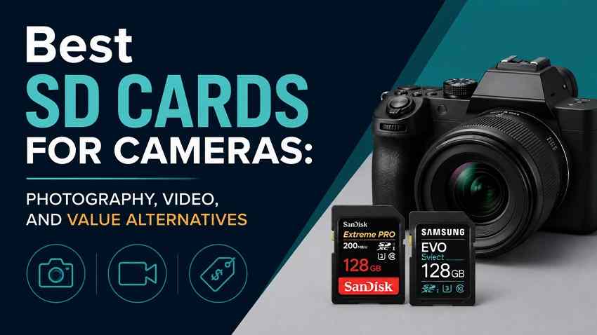 Best SD Card for Camera Use: V90, V60, and UHS-I Picks Compared