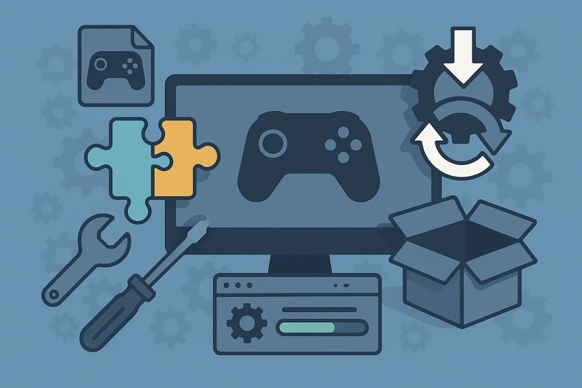 modify instal update game files