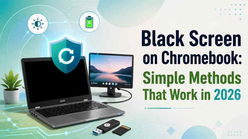 Black Screen on Chromebook? Fix It Without Losing Local Files