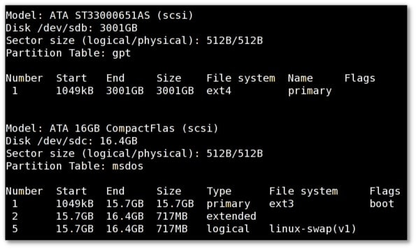 boot and efi partition in linux