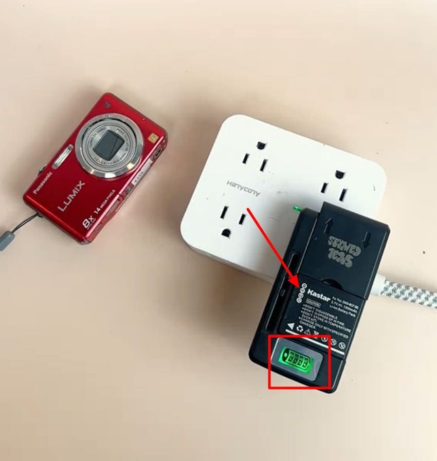charge digital camera battery
