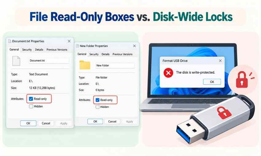 diskpart command clearing the read only disk attribute