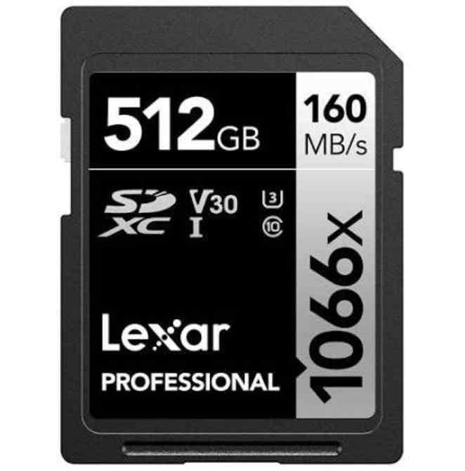 lexar professional 1066x sd card