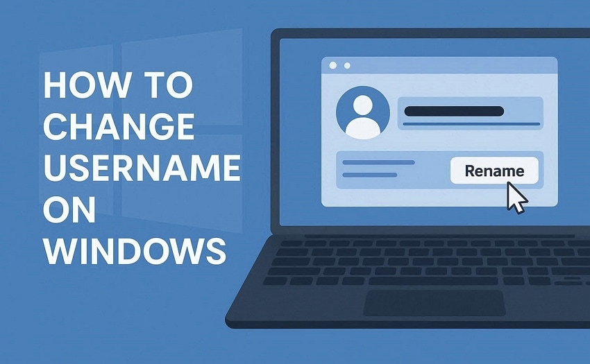 guide to change username on windows