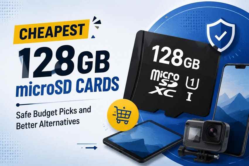 Reliable and Cheapest 128GB microSD Card Picks That Are Still Safe to Buy