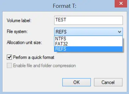 refs file system