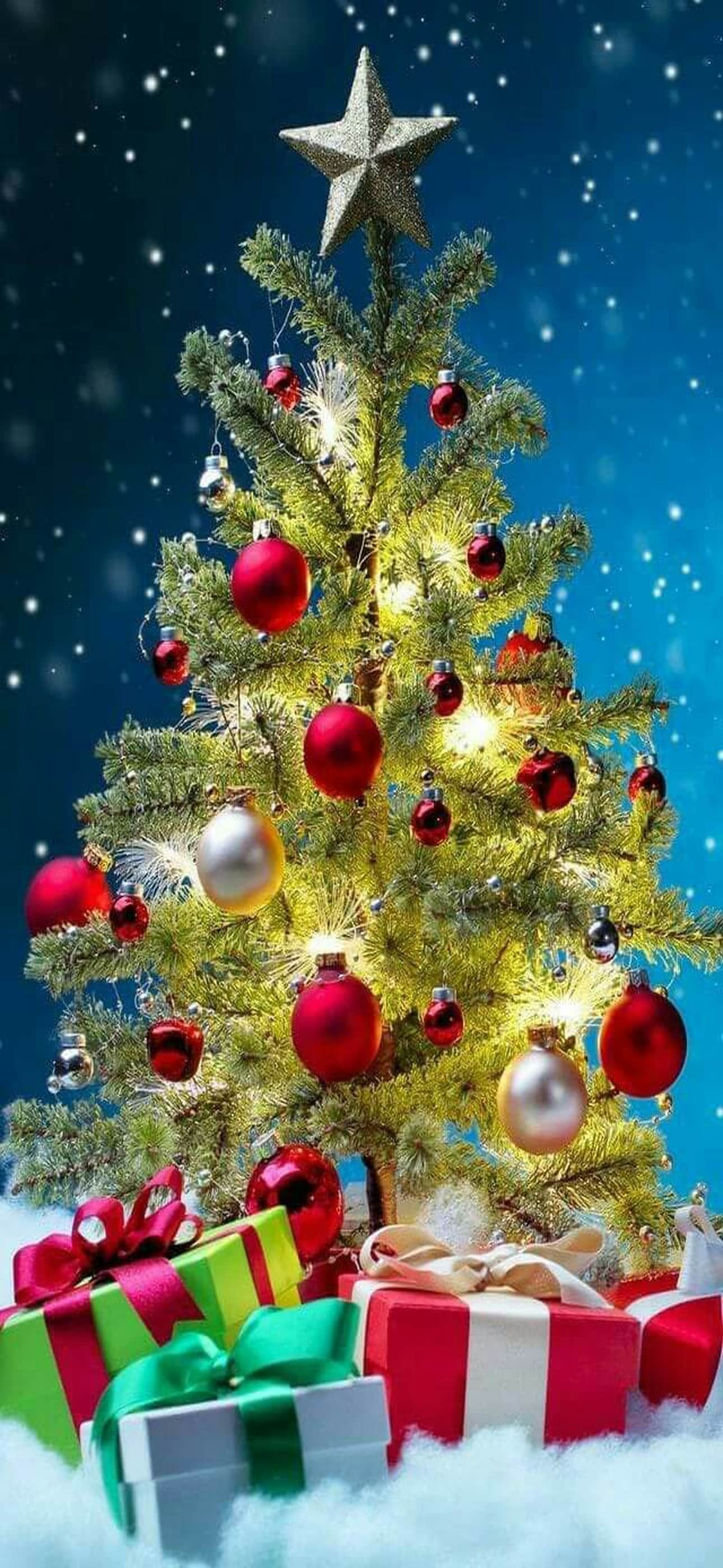 [30+] HD Christmas Wallpaper iPhone for 2024 (Free Download)
