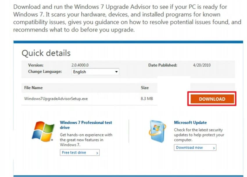 download and install advisor